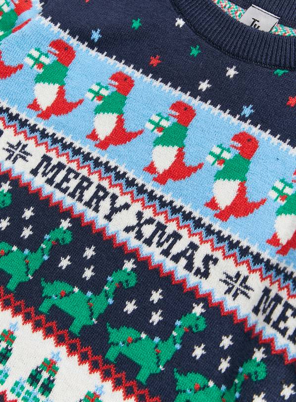 Christmas discount jumpers dinosaurs